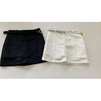 SHORT POLLERA ELEGANTE CON CINTO